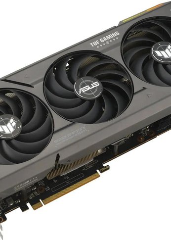 Видеокарта Asus PCI-E 4.0 TUF-RX7800XT-O16G-GAMING AMD Radeon RX 7800XT 16Gb 256bit GDDR6 2254/19500 HDMIx1 DPx3 HDCP Ret