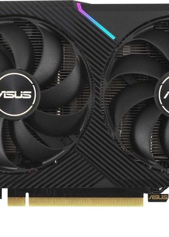 Видеокарта Asus PCI-E DUAL-RTX3060-O12G-V2 RTL {RTX3060, 12GB, 192bit, GDDR6, HDMI 3xDP LHR }