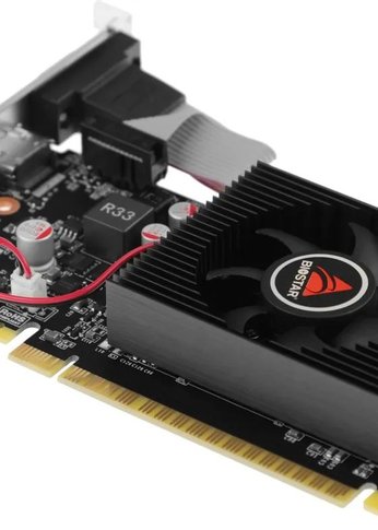 Видеокарта Biostar PCI-E GT730-2GB D3 LP (GF108) NVIDIA GeForce GT 730 2Gb 128bit GDDR3 700/1333 DVIx1 HDMIx1 CRTx1 HDCP Ret low profile