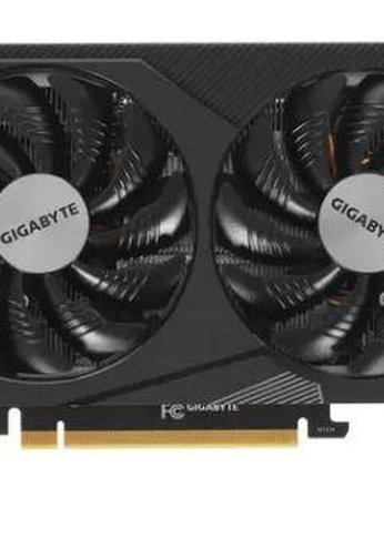 Видеокарта Gigabyte PCI-E 4.0 GV-N3060WF2OC-12GD 2.0 NVIDIA GeForce RTX 3060 12288Mb 192 GDDR6 1792/15000 HDMIx2 DPx2 HDCP Ret