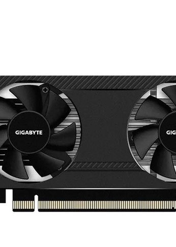 Видеокарта Gigabyte PCI-E 4.0 GV-R64D6-4GL AMD Radeon RX 6400 4096Mb 64 GDDR6 2039/16000 HDMIx1 DPx1 HDCP Ret low profile