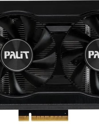 Видеокарта Palit PCI-E 4.0 PA-RTX3050 DUAL NVIDIA GeForce RTX 3050 8192Mb 128 GDDR6 1552/14000 HDMIx1 DPx3 HDCP Ret