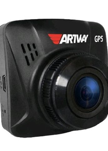 Видеорегистратор Artway AV-397 GPS Compact черный 12Mpix 1080x1920 1080p 170гр. GPS