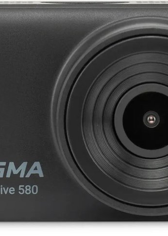 Видеорегистратор Digma FreeDrive 580 черный 4Mpix 1296x2304 1296p 140гр. GP2178