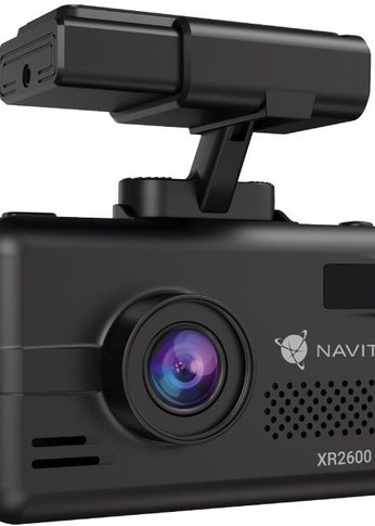 Видеорегистратор с радар-детектором Navitel XR2600 PRO GPS черный