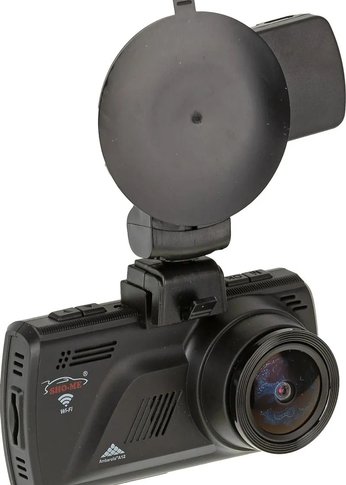 Видеорегистратор Sho-Me A12-GPS/GLONASS WI-FI черный 5Mpix 1296x2304 1296p 140гр. GPS Ambarella A12