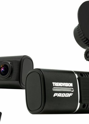 Видеорегистратор TrendVision Proof PRO 3CH черный 2Mpix 1080x1920 1080p 160гр. GPS AC5701A