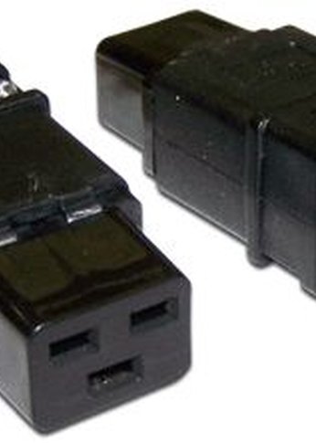 Вилка Lanmaster LAN-IEC-320-C19 IEC 60320 C19 16A 250V black