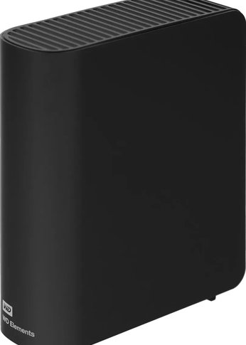 Внешний HDD 10Tb WD USB 3.0 WDBWLG0100HBK-EESN Elements Desktop 3.5" черный