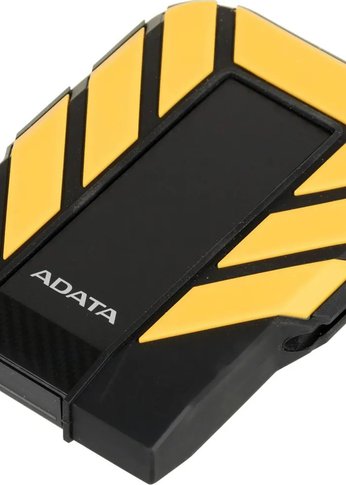 Внешний HDD 1Tb A-Data USB3.0 AHD710P-1TU31-CYL HD710Pro DashDrive Durable 2.5" черный/желтый