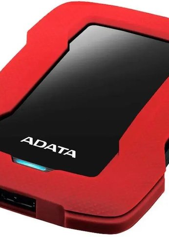 Внешний HDD 2Tb A-Data USB3.0 AHD330-2TU31-CRD HD330 DashDrive Durable 2.5" красный