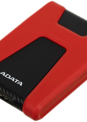 Внешний HDD 2Tb A-Data USB3.0 AHD650-2TU31-CRD HD650 DashDrive Durable 2.5" красный