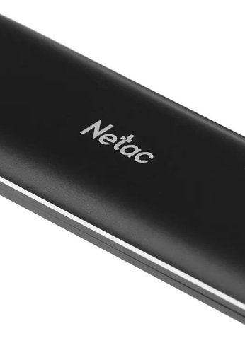 Внешний SSD 500Gb Netac USB-C NT01ZX-500G-32BK ZX 1.8" черный