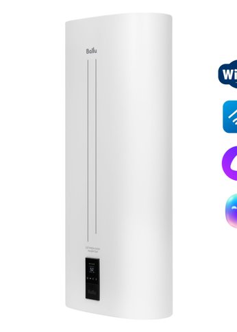 Водонагреватель Ballu BWH/S 50 Cetrion Inox Inverter накопительный электрический 50л белый