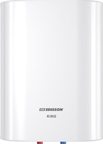 Водонагреватель Edisson King 30 V накопительный электрический бак нерж.сталь