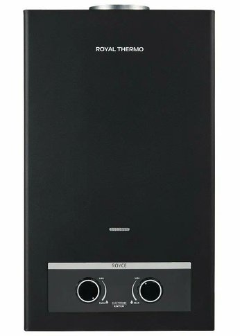 Водонагреватель Royal Thermo GWH 11 Royce Grafit проточный газовый черный