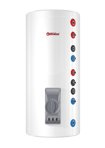 Водонагреватель Thermex IRP 200 V (combi) PRO накопительный электрический бак нерж.сталь
