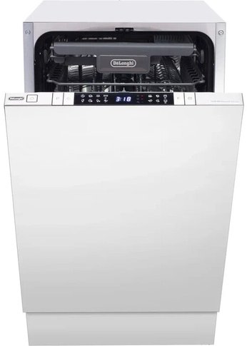 Встраиваемая ПМ DeLonghi DDW 08S Aquamarine eco 10 комплектов 45см