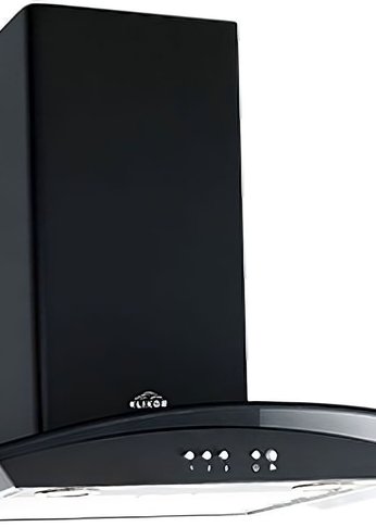 Вытяжка каминная Elikor Аметист 50П-430-К3Д черный/тонированное стекло управление: кнопочное 1М (944876)