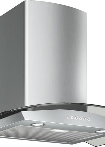Вытяжка каминная Elikor Аметист S4 60Н-700-Э4Д нержавеющая сталь/тонированное стекло управление: кнопочное 1М (940697)