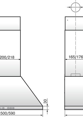 Вытяжка каминная Elikor Вента 50Н-430-П3Л нержавеющая сталь управление: ползунковое 1М (841102)