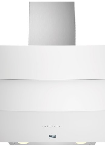 Вытяжка наклонная Beko HCA62640W белый управление: сенсорное (1мотор)