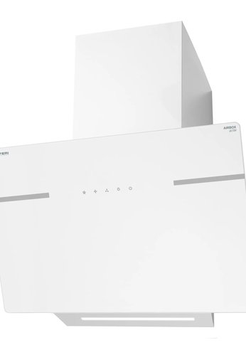Вытяжка наклонная Meferi AIRBOX60WH ULTRA белый управление:сенсорное (1 мотор)