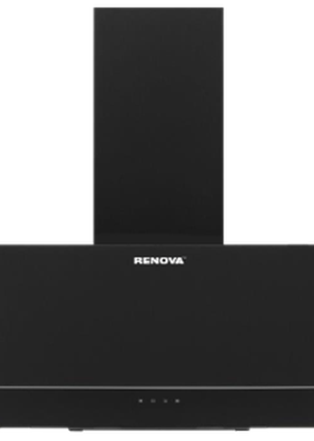 Вытяжка наклонная Renova H60-100BS1 черный управление: сенсорное (1 мотор)