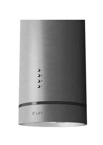 Вытяжка островная LEX Tubo Isola 350 INOX нержавеющая сталь управление: кнопочное (1 мотор)