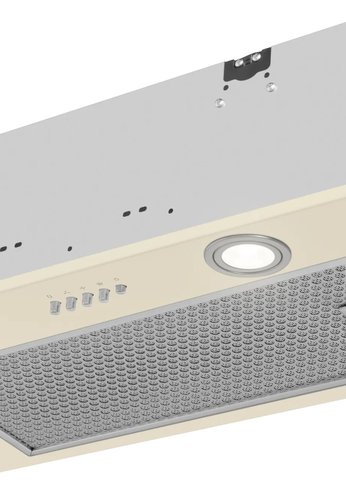 Вытяжка полновстраиваемая Meferi INBOX60BG POWER бежевый управление:кнопочное (1 мотор)