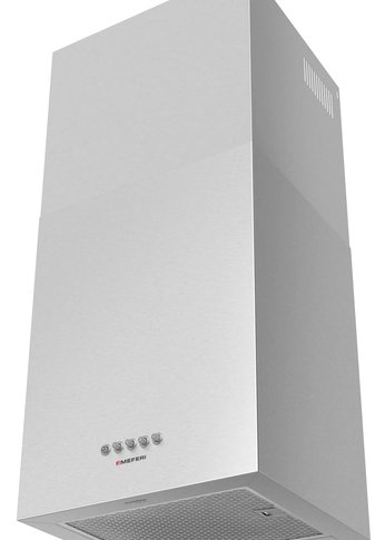 Вытяжка цилиндрическая Meferi ROOMBOX40IX COMFORT нержавеющая сталь управление:кнопочное (1 мотор)
