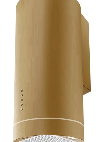 Вытяжка цилиндрическая Meferi TUBE35GOLD COMFORT золотой управление:кнопочное (1 мотор)