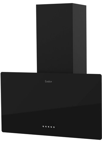 Вытяжка вертикальная Evelux Flex 60 BG черный
