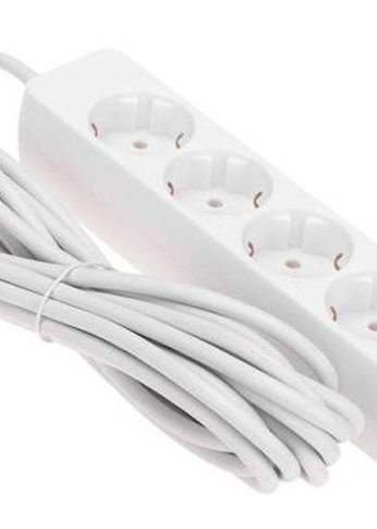Удлинитель PROconnect 5 розеток 5м белый (13-4213)