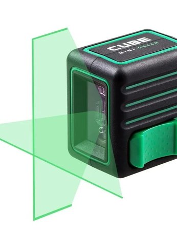 Уровень лазер. Ada Cube MINI Green Basic Edition 2кл.лаз. 532нм цв.луч. зеленый 2луч. (А00496)