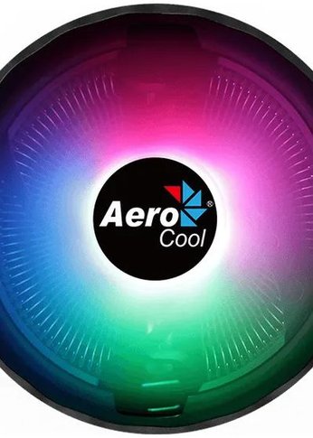 Устройство охлаждения(кулер) Aerocool Air Frost Plus Soc-AM4/1151/1200 3-pin 24dB Al 110W 360gr LED Ret