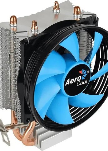 Устройство охлаждения(кулер) Aerocool Verkho 2 Soc-AM4/1151/1200 4-pin 15-25dB Al+Cu 110W 307gr Ret