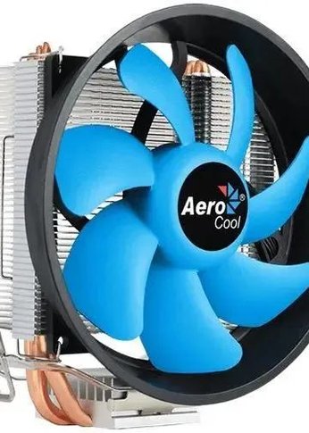 Устройство охлаждения(кулер) Aerocool Verkho 3 Plus Soc-AM4/1151/1200 4-pin 18-27dB Al+Cu 125W 528gr Ret