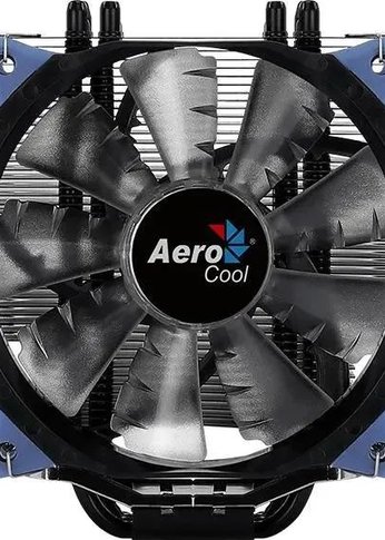 Устройство охлаждения(кулер) Aerocool Verkho 5 Dark Soc-AM5/AM4/1200/1700/1851 черный 4-pin 15-27dB Al+Cu 150W 741gr Ret