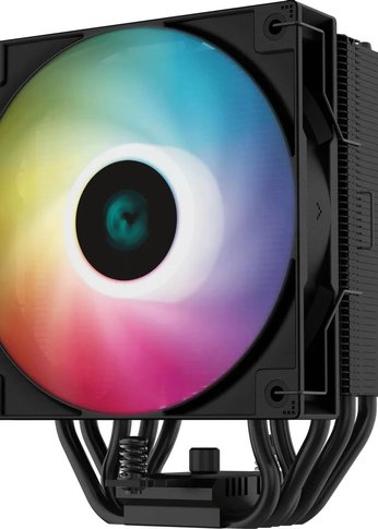 Устройство охлаждения(кулер) Deepcool AG500 Bk ARGB Soc-AM5/AM4/1151/1200/1700 4-pin 29.4dB Al+Cu 240W 861gr LED Ret