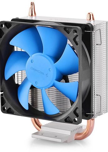 Устройство охлаждения(кулер) Deepcool ICE BLADE 100 PWM 1700 Soc-AM4/1151/1200/1700 4-pin 15-29dB Al+Cu 100W 309gr Ret