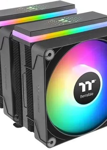 Устройство охлаждения(кулер) Thermaltake Astria 600 ARGB Soc-AM5/AM4/1151/1200/1700 черный 4-pin 26.8dB Al 265W Ret (CL-P121-CA12SW-A)
