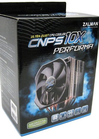 Устройство охлаждения(кулер) Zalman CNPS10X Performa+ Soc-AM3+/1150/1151/1200/2011 4-pin 17-36dB Al+Cu 230W 913gr Ret