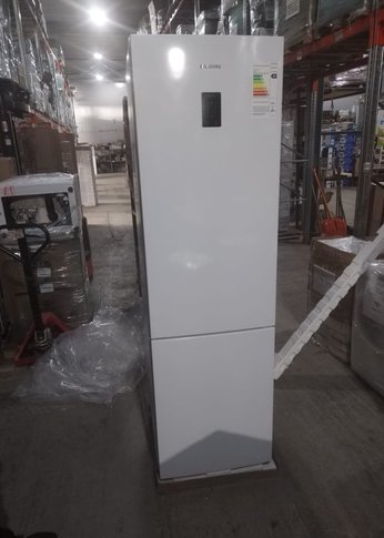 УЦЕНКА-Холодильник Samsung RB37A5200WW/WT белый (двухкамерный)-(на запчасти, не работает)