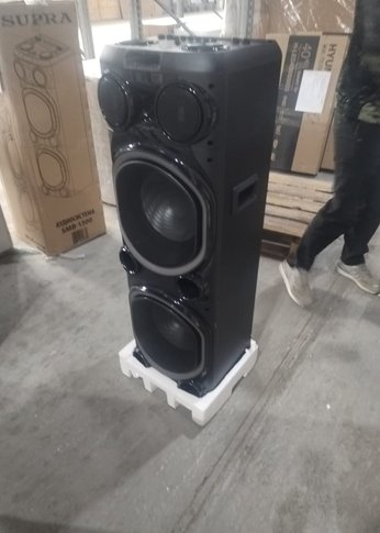 УЦЕНКА-Минисистема Supra SMB-1300 200Вт черный-(плохая упаковка)