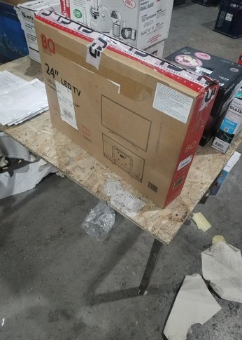 УЦЕНКА - Телевизор LED 24" BQ 2401B черный - (отремонтирован, плохая упаковка)