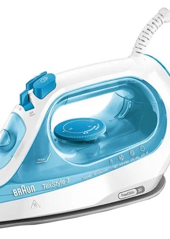 Утюг Braun SI3053BL 2400Вт голубой/белый