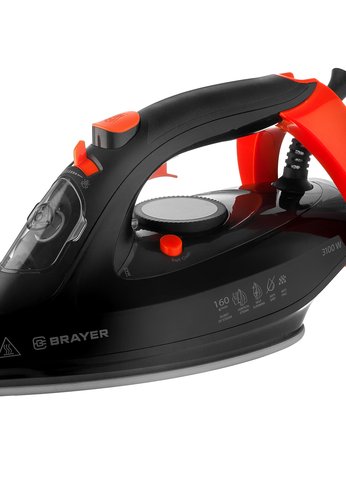 Утюг Brayer BR4007 черный 3100Вт