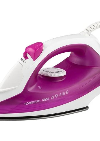 Утюг Homestar HS-4007 1800Вт фиолетовый/белый