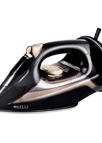 Утюг Kelli KL-1655Ч 2600Вт черный